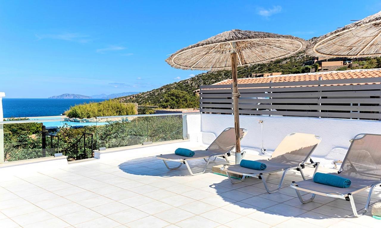 Cretan Lodge Heated Pool อายิโอสนิโกลาโอส ภายนอก รูปภาพ